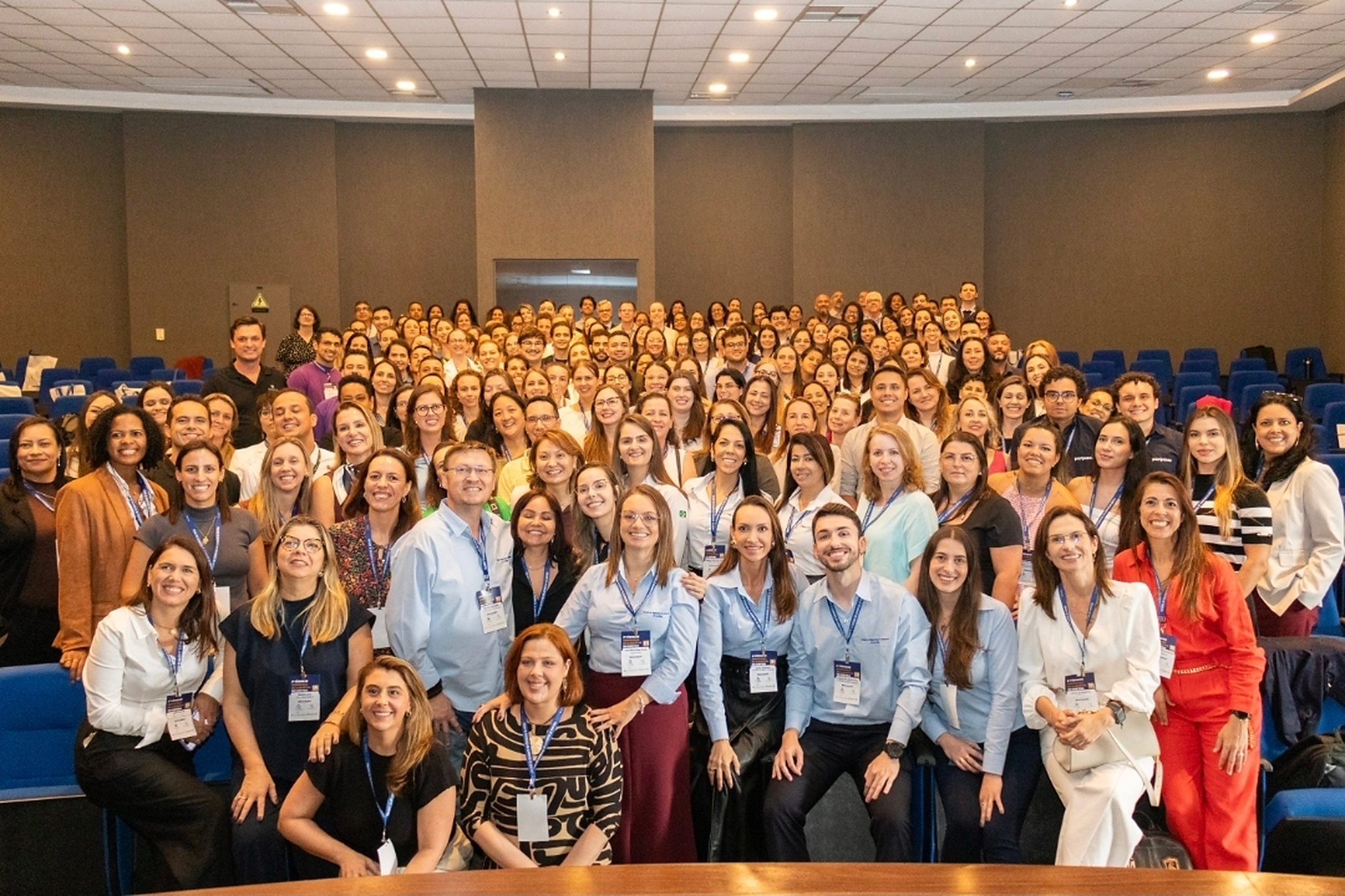 Treinamento com plateia engajada